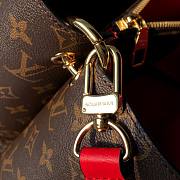 LOUIS VUITTON FLOWER TOTE Handbag Monogram padlock Poppy M43553 34cm - 5