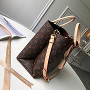 LOUIS VUITTON FLOWER TOTE  Handbag Monogram padlock Rose M43553 34cm - 4