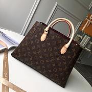 LOUIS VUITTON FLOWER TOTE  Handbag Monogram padlock Rose M43553 34cm - 2