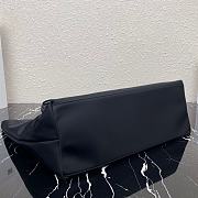 PRADA Re-Nylon and Saffiano leather tote bag Black 1BG107 40cm - 4