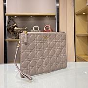 DIOR Caro CD Elegant Clutch Water Lily 30cm - 2