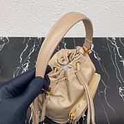 PRADA Nylon Duet Shoulder Bag Desert Beige 1BH038 23cm - 3