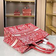 DIOR BOOK TOTE Chinese New Year embroidery M1286ZT - 4