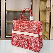 DIOR BOOK TOTE Chinese New Year embroidery M1286ZT - 3