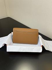 HERMES Constance Long Wallet Leather Epsom Gold Brown E7098875 20cm - 2