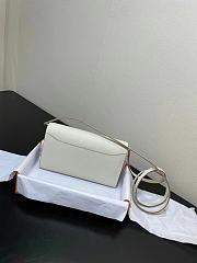 HERMES Constance Long Wallet Leather Epsom White E7098875 20cm - 5