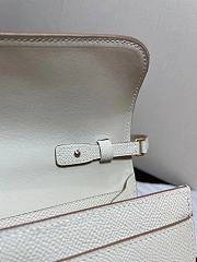 HERMES Constance Long Wallet Leather Epsom White E7098875 20cm - 2