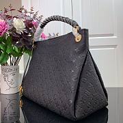 LOUIS VUITTON ARTSY MM Monogram Empreinte Black M52731 47cm  - 6