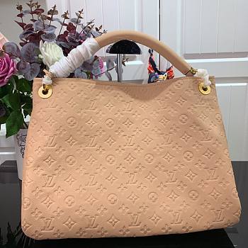 LOUIS VUITTON ARTSY MM Monogram Empreinte Woven M52731 47cm 