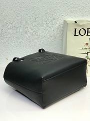 LOEWE Anagram Tote in classic calfskin Black 10933 30cm  - 4