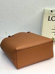 LOEWE Anagram Tote in classic calfskin Tan 10933 30cm  - 2
