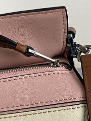 LOEWE Mini Puzzle bag in classic calfskin Blossom 32230U 18x12.5x8cm  - 2