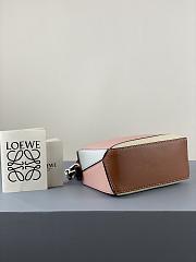 LOEWE Mini Puzzle bag in classic calfskin Blossom 32230U 18x12.5x8cm  - 3