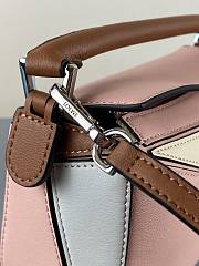LOEWE Mini Puzzle bag in classic calfskin Blossom 32230U 18x12.5x8cm  - 5