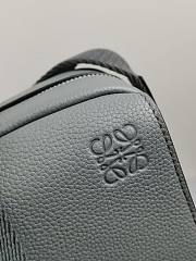 LOEWE XS Military Crossbody in soft grained calfskin Anthracite - 5