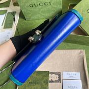 GUCCI Dionysus Mini bag Blue leather with Turquoise 401231 20cm - 6