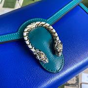 GUCCI Dionysus Mini bag Blue leather with Turquoise 401231 20cm - 5