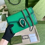 GUCCI Dionysus Mini bag Green leather 401231 20cm - 1