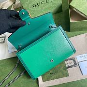 GUCCI Dionysus Mini bag Green leather 401231 20cm - 3