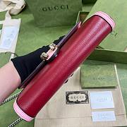 GUCCI Dionysus Mini bag Red and Pink leather 401231 20cm - 6