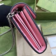 GUCCI Dionysus Mini bag Red and Pink leather 401231 20cm - 5