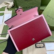 GUCCI Dionysus Mini bag Red and Pink leather 401231 20cm - 2