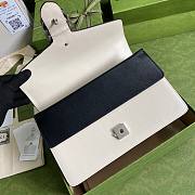 GUCCI Dionysus small shoulder bag Yellow and White leather 400249 28cm - 3