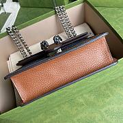 GUCCI Dionysus mini bag Denim Blue and Ivory GG 421970 20cm - 3