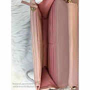 Chanel Lambskin Mini Chain WALLET Light Pink A81023 19.5cm - 5