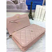 Chanel Lambskin Mini Chain WALLET Light Pink A81023 19.5cm - 6