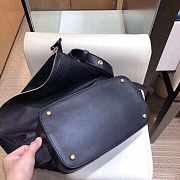 Chanel hippie shoulder bucket bag black 36cm  - 4