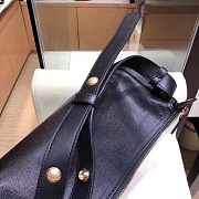 Chanel hippie shoulder bucket bag black 36cm  - 3