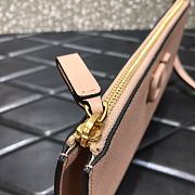 VALENTINO Garavani Clutch V-shaped buckle Nude 060# 24.5cm - 6