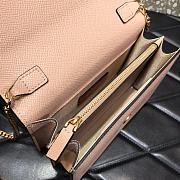 VALENTINO Garavani VRING chain wallet Nude 069# 17.5cm - 4