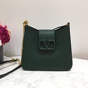 VALENTINO VSing Shoulder Bag Mallard Green 0802# 24cm - 1
