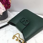 VALENTINO VSing Shoulder Bag Mallard Green 0802# 24cm - 3