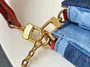 LOUIS VUITTON Multi Pochette Accessories Denim Canvas M44990 24cm - 5