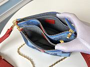 LOUIS VUITTON Multi Pochette Accessories Denim Canvas M44990 24cm - 6