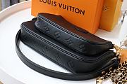 LOUIS VUITTON Multi Pochette Accessories Black M80399 24cm - 2