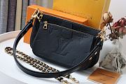 LOUIS VUITTON Multi Pochette Accessories Black M80399 24cm - 1