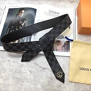 LOUIS VUITTON Monogram Belt Black 7580 40mm - 5