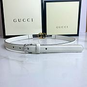 Gucci GG Golden White Belt 20mm - 6