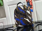 LOUIS VUITTON Palm Springs Mini Backpack Blue M45143 22cm - 3