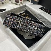 CHANEL Classic Tweeds Handbag Multicolor 1112 25.5cm - 3