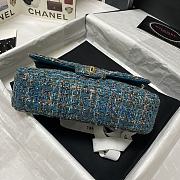 CHANEL Classic Tweeds Handbag Mallard Green 1112 25.5cm - 2