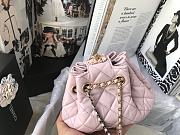 CHANEL Bucket Rose AS1802 20cm - 2
