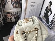 GUCCI Bucket White AS1802 20cm - 3