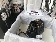 CHANEL Bucket Black AS1802 20cm - 5
