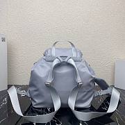 PRADA Medium Nylon Backpack Cornflower Blue 1BZ811 32cm - 3