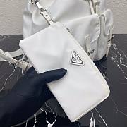 PRADA Medium Nylon Backpack White 1BZ811 32cm - 4